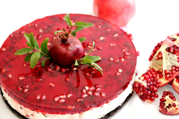 چیز کیک ژله ای با غذاساز مولینکس چیز کیک ژله ای با غذاساز مولینکس