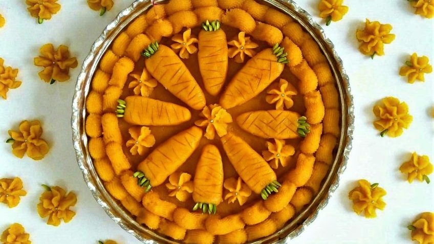 حلوای هویج با غذاساز مولینکس حلوای هویج با غذاساز مولینکس