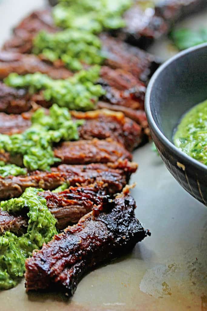 استیک با سس جعفری و پونه با مولینکس استیک با سس جعفری و پونه با مولینکس