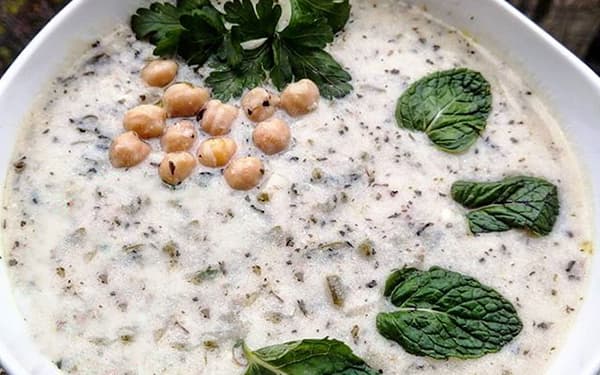 آش دوغ با غذاساز مولینکس آش دوغ با غذاساز مولینکس