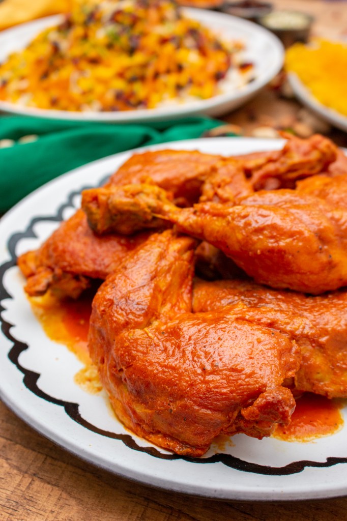خورش مرغ و آلو با خردکن مولینکس خورش مرغ و آلو با خردکن مولینکس