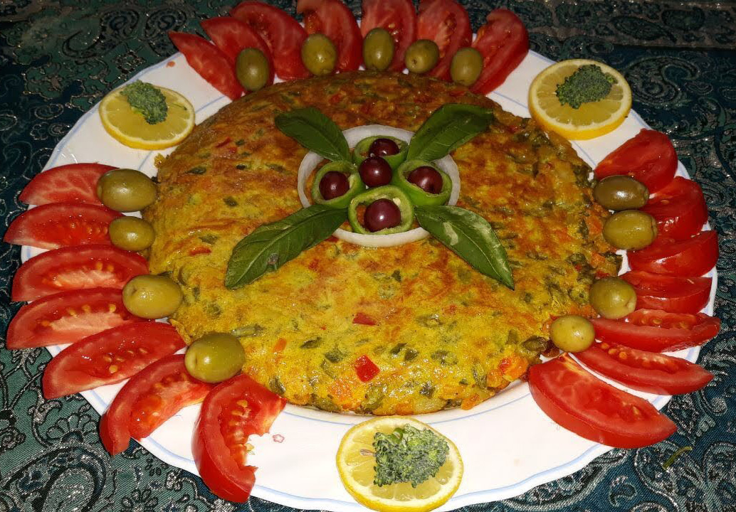 کوکو لوبیا سبز با چرخ گوشت مولینکس کوکو لوبیا سبز با چرخ گوشت مولینکس