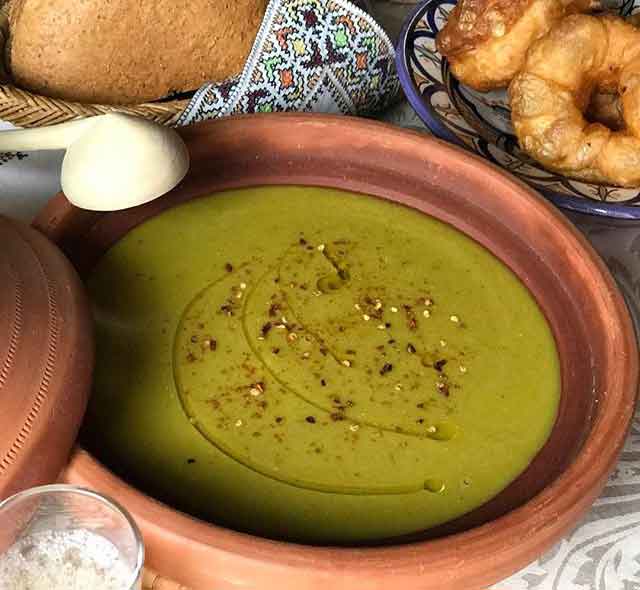 بیسارا مراکشی با مخلوط کن مولینکس 