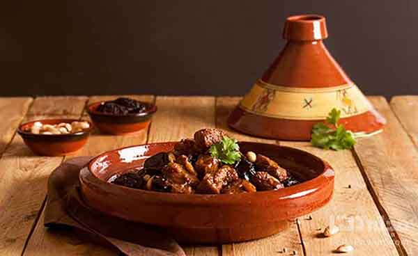 طاجین گوشت و به مراکشی با خردکن مولینکس طاجین گوشت و به مراکشی با خردکن مولینکس