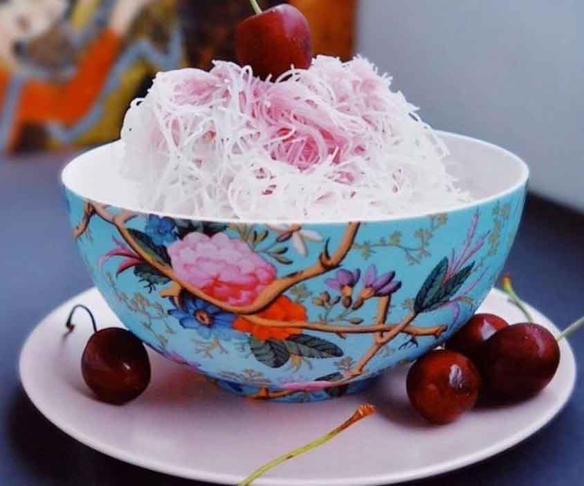 فالوده شیرازی با غذاساز مولینکس فالوده شیرازی با غذاساز مولینکس