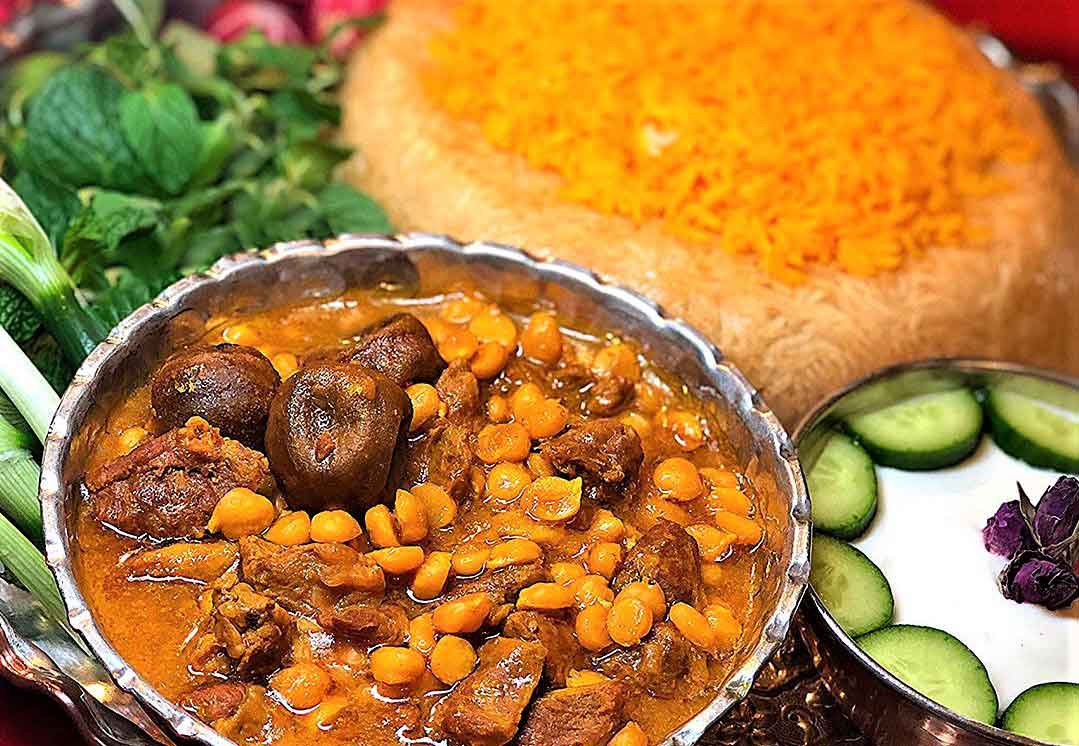 قیمه نخود یزدی با خردکن مولینکس قیمه نخود یزدی با خردکن مولینکس