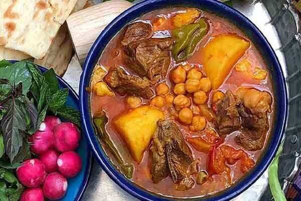 آبگوشت باغی کرمانشاه با گوشت کوب برقی تک الکتریک آبگوشت باغی کرمانشاه با گوشت کوب برقی تک الکتریک