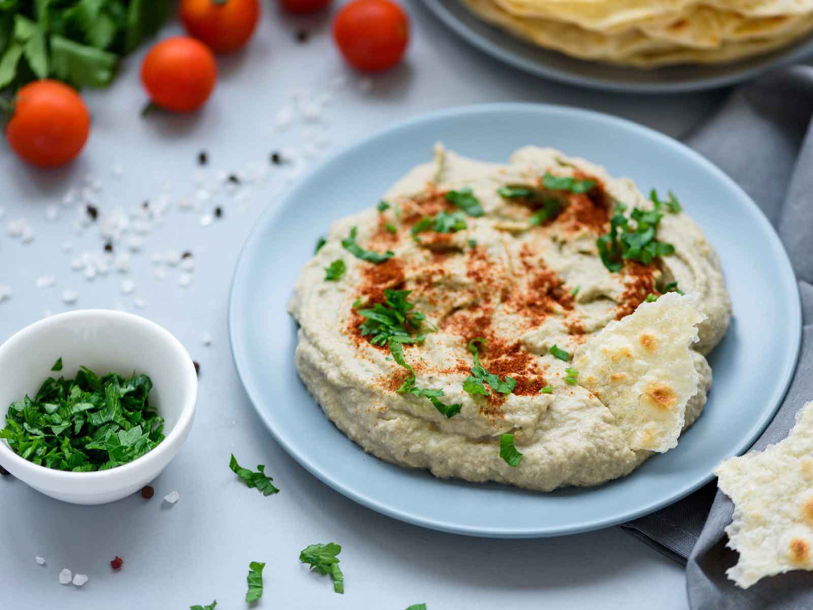 متبل بادمجان لبنانی با گوشت کوب برقی مولینکس متبل بادمجان لبنانی با گوشت کوب برقی مولینکس