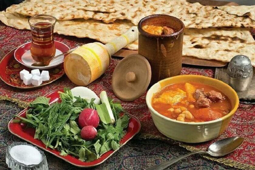 آبگوشت گردو و به اراکی با خردکن تک الکتریک آبگوشت گردو و به اراکی با خردکن تک الکتریک