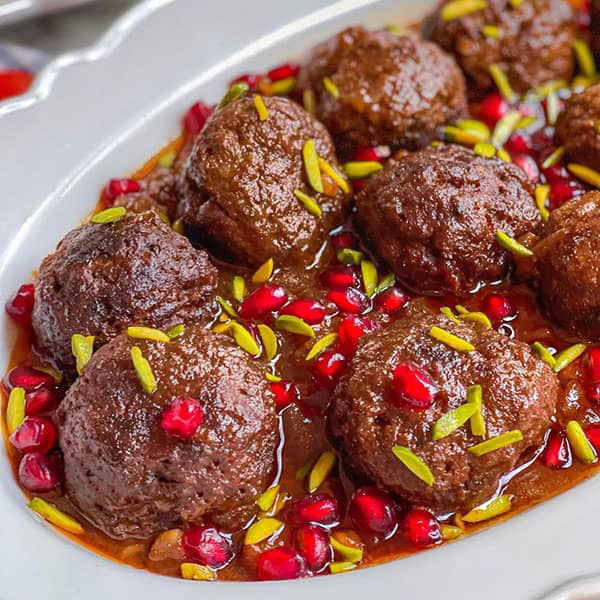 کوفته انار و پسته یلدایی با چرخ گوشت مولینکس کوفته انار و پسته یلدایی با چرخ گوشت مولینکس