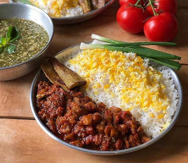 خورشت ملاقورمه با غذاساز مولینکس خورشت ملاقورمه با غذاساز مولینکس