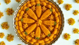 حلوای هویج با غذاساز مولینکس