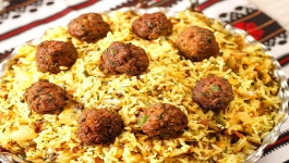کلم پلو شیرازی با چرخ گوشت مولینکس