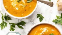 سوپ زنجبیل با غذاساز