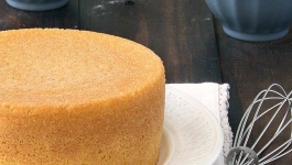 کیک اسفنجی با مخلوط کن مولینکس