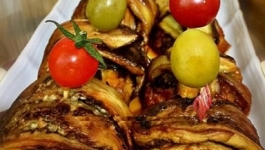 خورش بادمجان پیچی با چرخ گوشت مولینکس