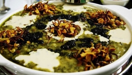 آش رشته با غذاساز مولینکس