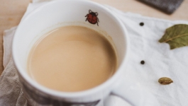 چای ماسالا  با غذاساز مولینکس