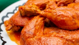 خورش مرغ و آلو با خردکن مولینکس