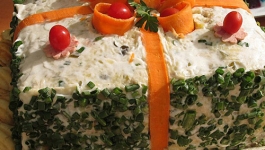 کیک مرغ رژیمی با خردکن مولینکس