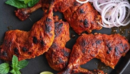مرغ تندوری با مخلوط کن تک الکتریک 