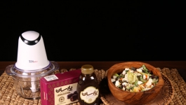 سالاد خرما با خردکن تک الکتریک 