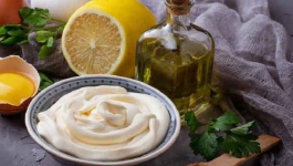 سس مایونز خانگی با مخلوط کن مولینکس 