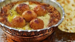آش سه نگه سیر کردستان با چرخ گوشت مولینکس 