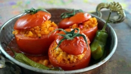 دلمه گوجه فرنگی با غذاساز مولینکس 