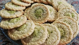 کلمپه کرمانی با همزن تک الکتریک 