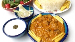خورشت دوغ پای سیستانی با خردکن مولینکس 