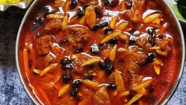 خورشت خلال کرمانشاه با خردکن مولینکس 