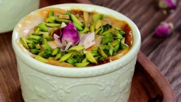 دسر ام علی با خردکن تک الکتریک 