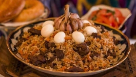 اوشی پلو تاجیکی با غذاساز مولینکس 