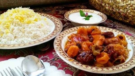 شیرین قاتق گیلان با غذاساز مولینکس 