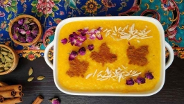 شله زرد نذری با گوشت کوب برقی مولینکس 